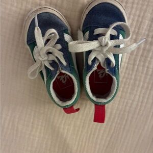Vans Kids Sneakers in Blue and Green